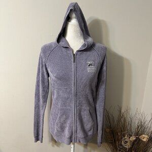 Soybu Arizona Biltmore resort & Spa Logo Women Full Zip Up Hoodie Purple Sz M